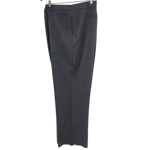 Avenue Gray Dress Pants Size 28W Plus womens 2384 Pull On Elastic Straight Leg - Picture 1 of 12